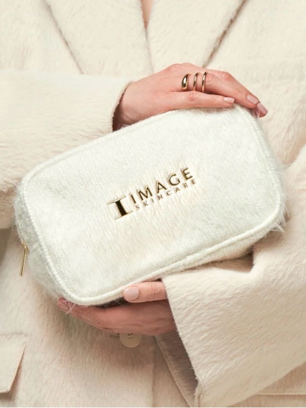 Image Skincare Mohair Cosmetic Bag~NWOT